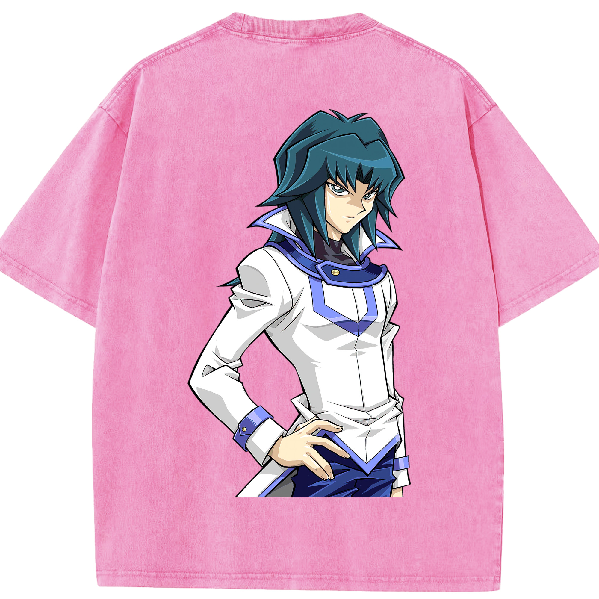 （画像用） 遊☆戯☆王 Yu-Gi-Oh! 綿100% ヴィンテージ風 半袖Tシャツ（背面プリント）